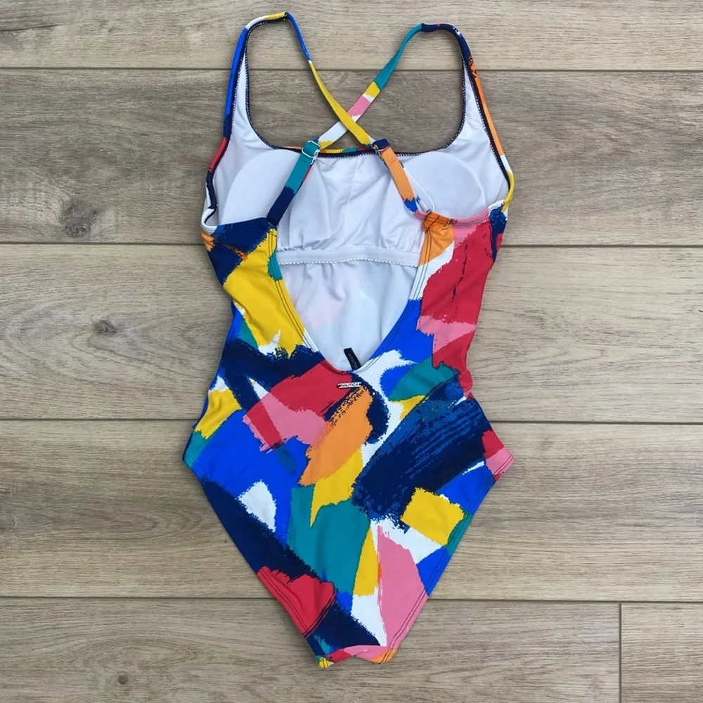 Nautica‎ Ruched One Piece Swimsuit
